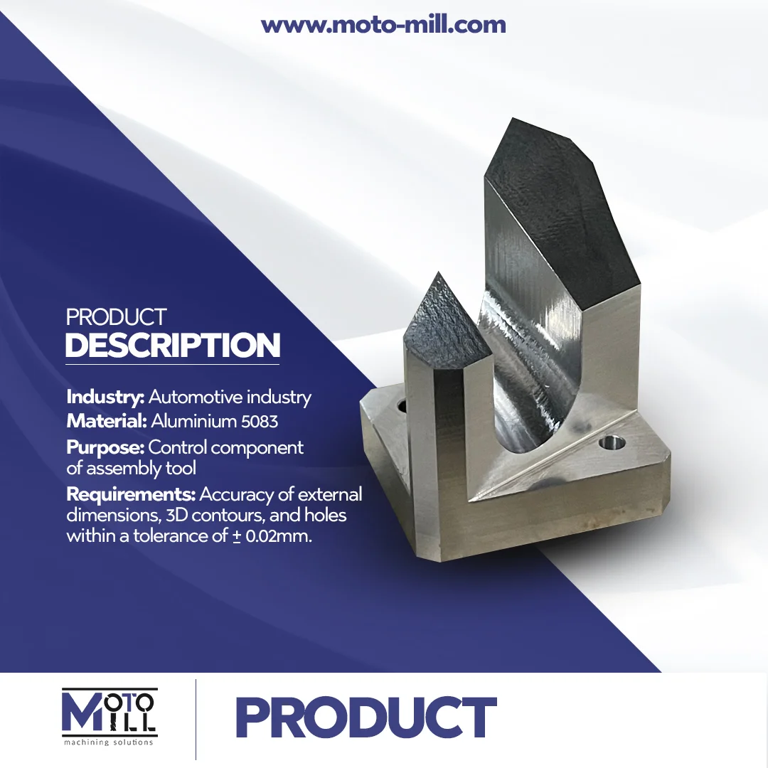 Aluminium 5083 - Control component